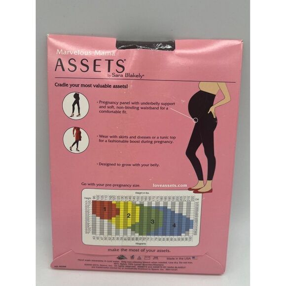 Assets by Sara Blakely Marvelous Mama Lucky Leggings Brown Size 2 - Picture 3 of 3